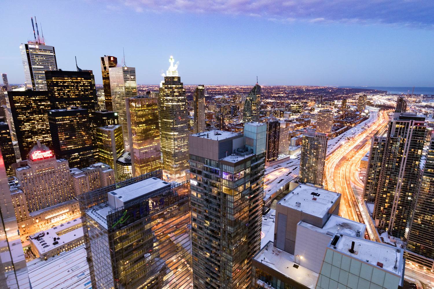 photo de Toronto de nuit