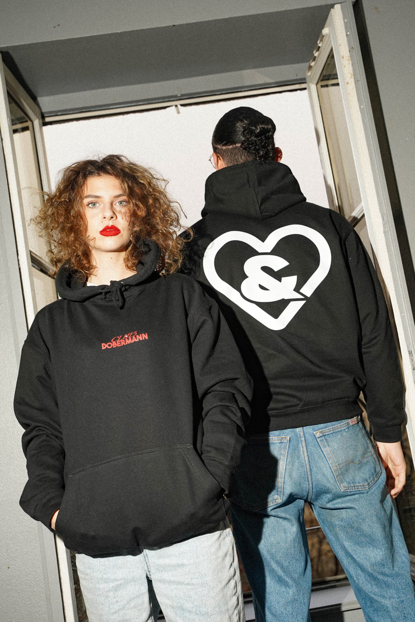 Photo du shooting photo des collections Club Dobberman et &Cœur de la marque &Cœur ecoeur